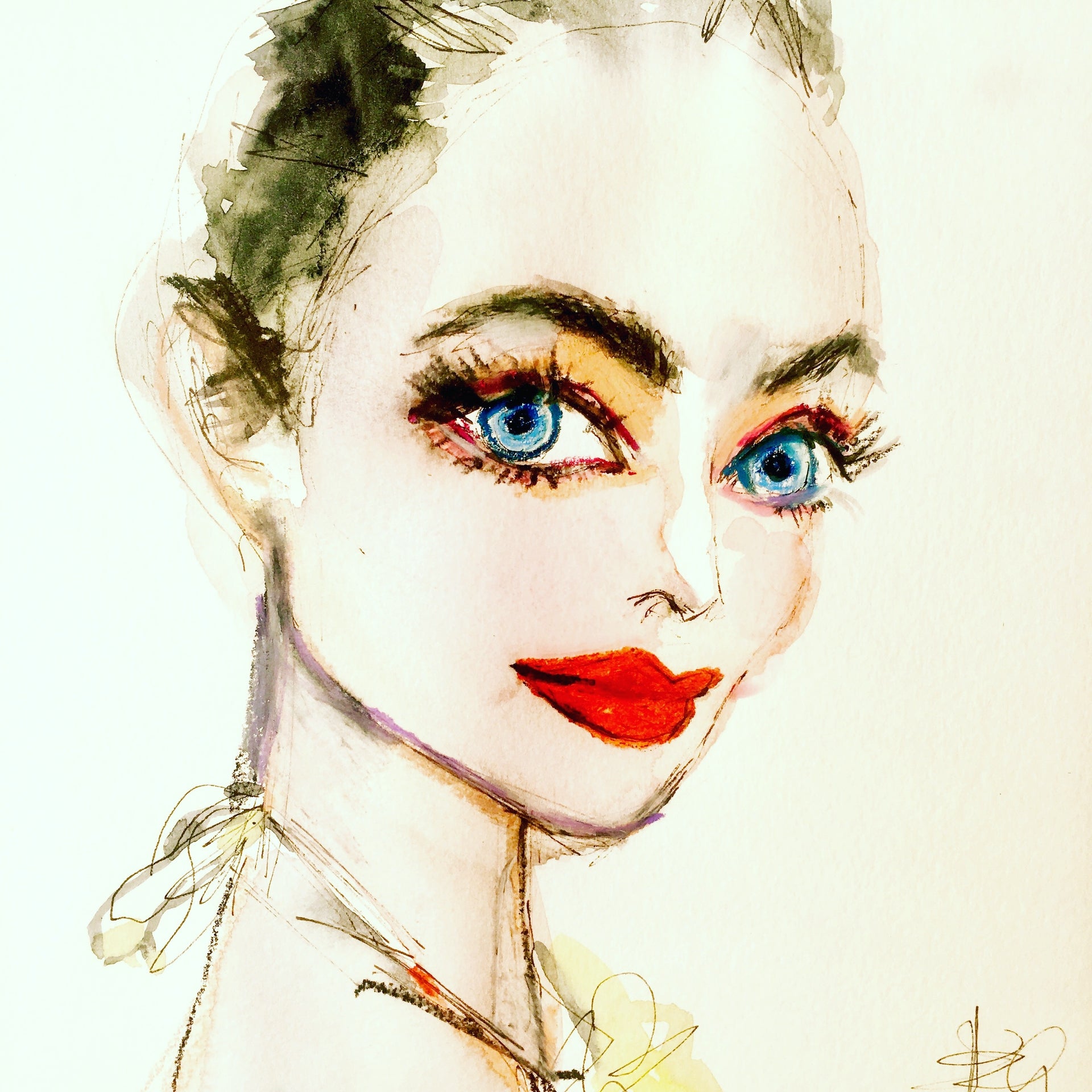 Bright Eyes Print