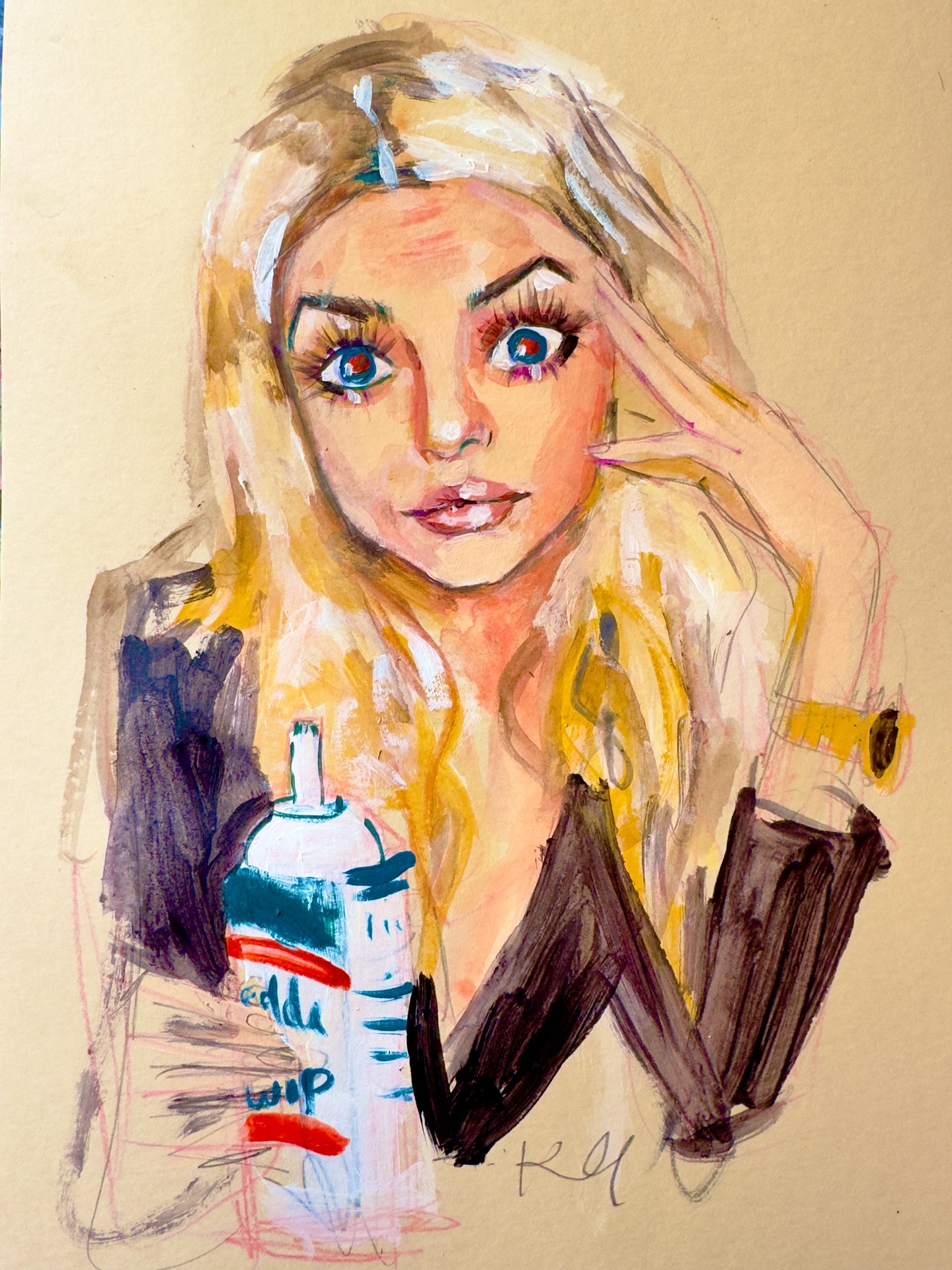 Whippit Olsen Print
