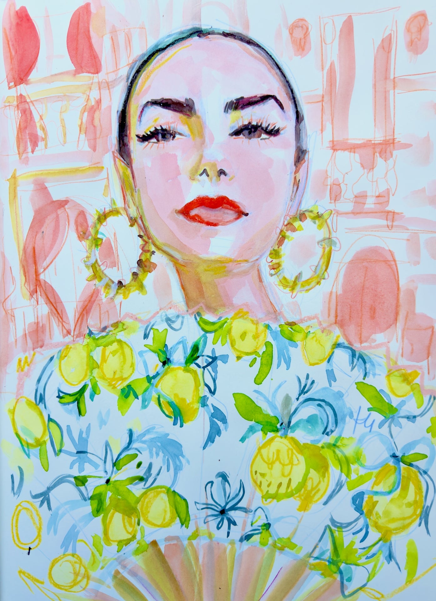 Lily Venice Print