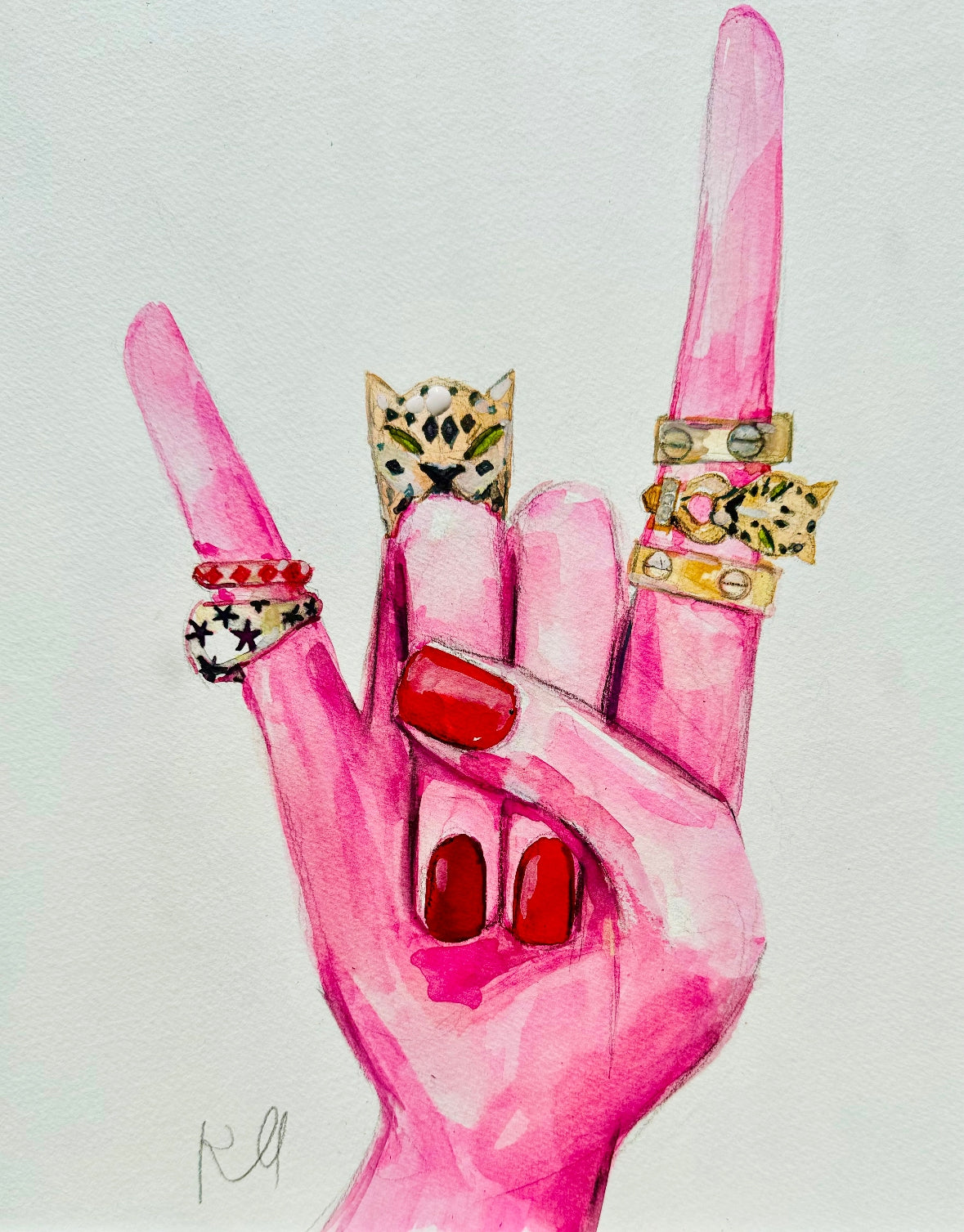 Rock On Print – Limited Edition Archival Art Print