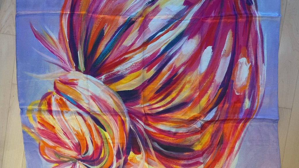 Hair Silk Scarf